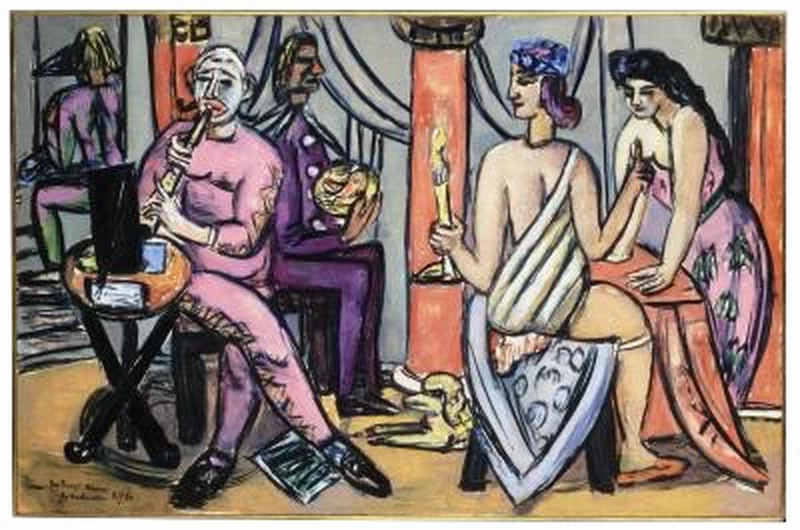 I pagliacci di Pompei, 1950 - Seattle Art Museum, Seattle, Washington